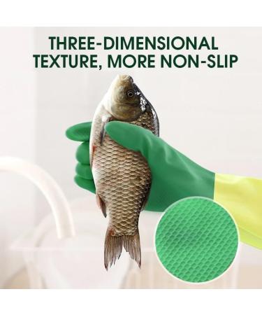 Cleaning Gloves Cleaning Gloves Kitchen Waterproof Dishwashing Gloves Household Cleaning Dishwashing Gloves Medium Pink - Buy Online on GoSupps.com