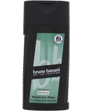  Bruno Banani bruno banani Made for Men 3 in 1 Body Wash 250ml - 3 Pack - Body Wash Hair & Face Wash - Buy Online on GoSupps.com