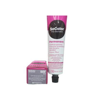 Matrix Matrix SOCOLOR Pre-Bonded Permanent Hair Color 8AV -80 ml