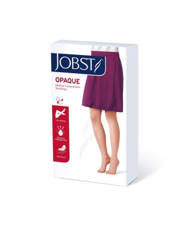 BSN Medical 115280 Jobst Opaque Compression Hose with Closed Toe Waist High Large 20 mm - 30 mm HG Size Natural