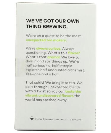 Tazo Teas Zen Green Tea 20 Filterbags 1.5 oz (43 g) - Buy Online on GoSupps.com