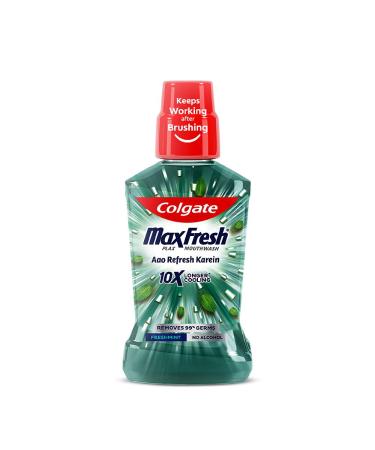 Colgate Plax Fresh Mint FreshMint Splash Mouthwash 250 ml Bottle 8.45 oz