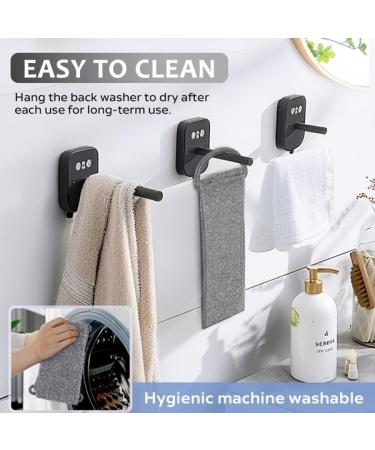 Premium Bamboo Fiber Exfoliating Body Scrubber Towel Deep Clean & Gentle Exfoliation for Smooth Skin-Grey - Buy Online on GoSupps.com
