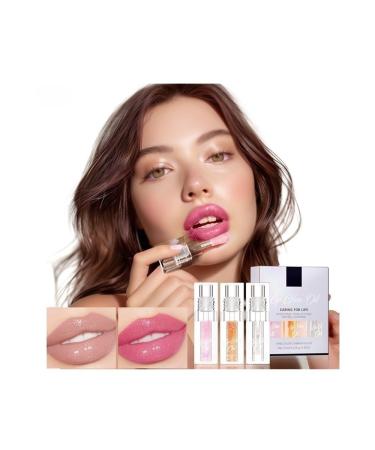 Magic Color Changing Lip Oil | Long Lasting Nourishing Gloss | Hydrating Plumper | 2024 New - Set A - Buy Online on GoSupps.com