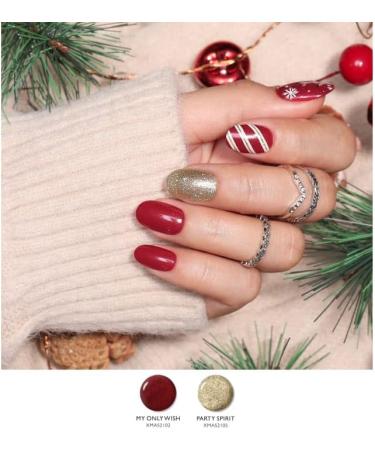 Bluesky Gel Nail Polish 10ml Champagne Fizz - XMAS2105 Gold Gel Nail Polish for 21 Day Manicure Professional Salon & Home Use Requires Curing Under LED UV Nail Lamp - Buy Online on GoSupps.com