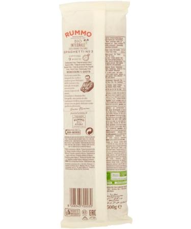  Italian Gourmet E.R. Rummo Pasta Integrale Spaghetti No. 3 Pack of 10 Italian pasta 500g + Italian Gourmet polpa 400g - Buy Online on GoSupps.com
