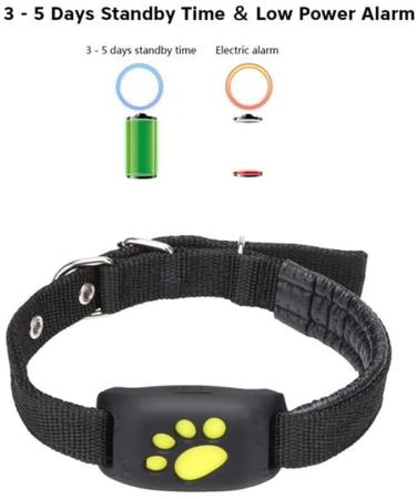 LILOVE Pet Tracker Dog GPS Tracker Real Time Tracking Locator Pet Collars with Mic Dogs Cats GPS Tracking Pet GPS Tracker Collar Anti-Lost Device (1) - Buy Online on GoSupps.com