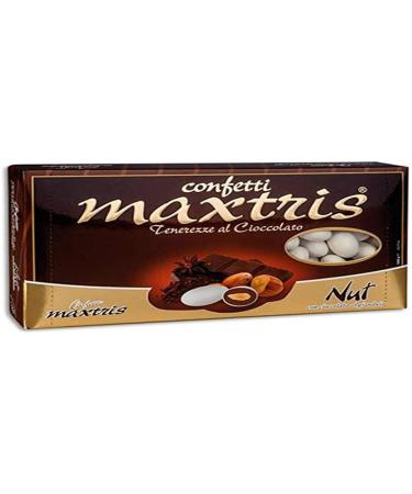 Confetti Maxtris Prisco Maxtris Italian Almond Chocolate Dragees 1 kg