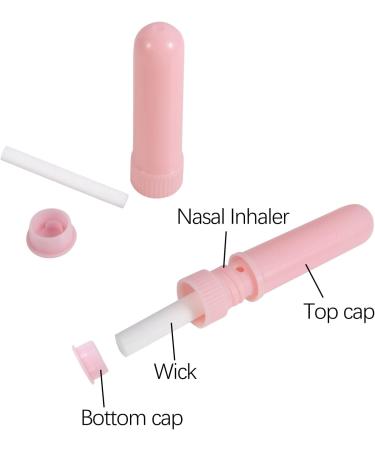 Set of 24 Essential Oil Nasal Inhaler Tubes - Aromatherapy On The Go | 12 Colors | 184 Pieces - Buy Online on GoSupps.com