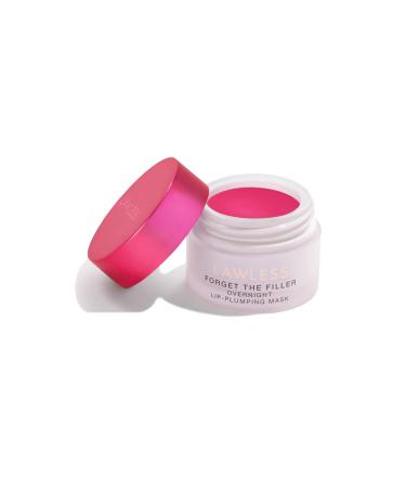 LAWLESS Women's Forget The Filler Overnight Lip Plumping Juicy Watermelon.28 oz