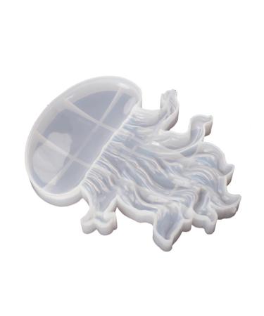 NUOBESTY 1pc Diy Silicone Mold Decor Epoxy Silicone Molds Ocean Animal Crystal Diy Accessory Crafts Desktop