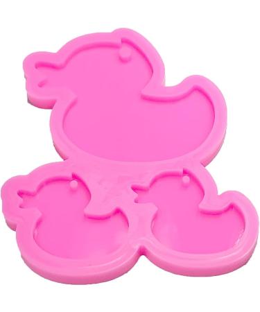 Shiny Glossy Duck Family Silicone Mold for DIY Crafts - Resin Jewelry Making Kit - Buy Online on GoSupps.com