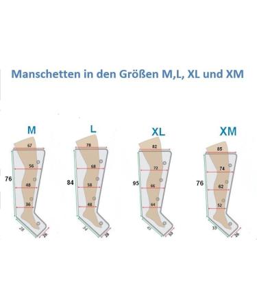 Buy I-Press4 Lymphatic Drainage Device for Legs Size M | Home Use & Physiotherapy | Medical Device for Optimal Health - Buy Online on GoSupps.com