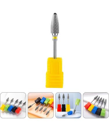 POPETPOP Nail Polisher Professional Nail Drill Nail Tools Manicure Tools Power Tool Metal Drill Bit Nail Drill Bits Nail Bits Nail Grinding Drill Bit Major Nail Machine Tungsten Steel Alloy 7x1.3cm As Shown - Buy Online on GoSupps.com