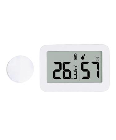 Buy Thermometer Hygrometer with LCD Display | Real-Time Temperature & Humidity Monitor | -9.9 to 60 Range | Mini Measuring Device for Home & Office - Buy Online on GoSupps.com