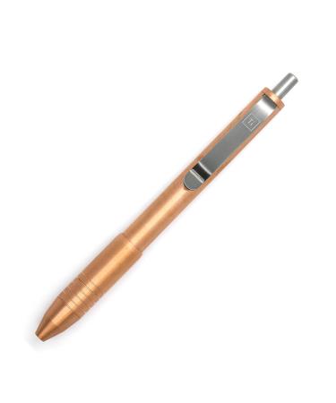 BIG IDEA DESIGN Copper Click EDC Pen Copper - Red Tone