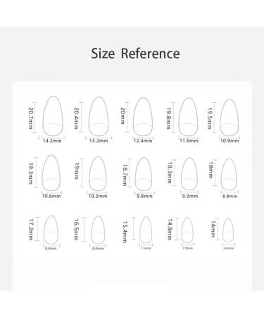 Buy Short Press on Nails - Almond Brown Flower Designs | Extra Short Ombre Fake Nails for Women | Glossy Stick-On Acrylic Nails Kit - Buy Online on GoSupps.com