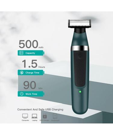 Buy 2 in 1 Electric Razors for Men - Professional Rechargeable Shaver & Beard Trimmer Wet/Dry Use Body Shaving - Free Shipping Worldwide - Buy Online on GoSupps.com