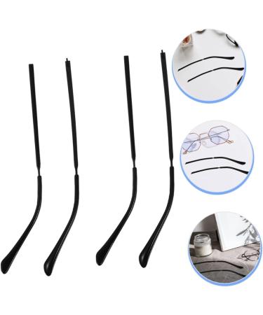 Buy KJHBV Universal Metal Glasses Spare Parts - 2 Pairs Bones Replacement Frames Nose Pads for Men & Women - Black 14x3cm - Buy Online on GoSupps.com