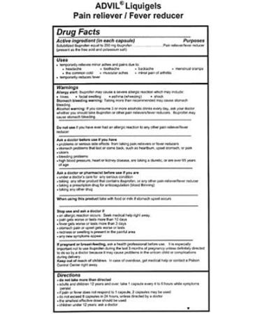 Advil Liqui-Gels (180 Count) 200mg Ibuprofen Pain Reliever - Fast Acting Fever Reducer & Temporary Pain Relief - Buy Online on GoSupps.com