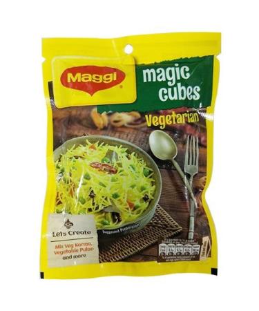 Maggi Maggi Magic Cubes - Vegetarian - Masala - 40g (10 cubes) - India - Add magic to your dish!