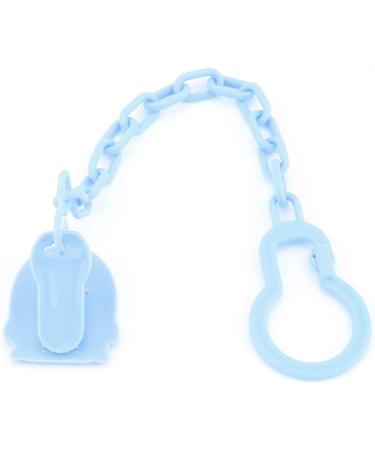Greattangle Baby Nipple Pacifier Chain Clips & Bite Ring | Feeding Accessories for Milk Fruits & Vegetables | Child Care Toy - Blue - Buy Online on GoSupps.com