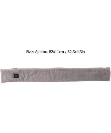 Neck Heating Pillow - Electric Carbon Fiber Heated Neck Wrap & Scarf for Pain Relief | Double-Sided Comfort - Buy Online on GoSupps.com
