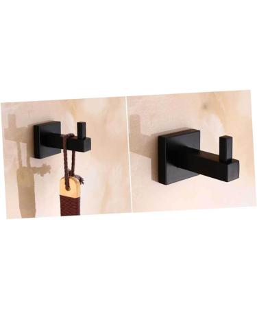 Cabilock Towel Hooks Wall Mounted Towel Holder Scarf Accessories Holder Hook up Matte Clothes Hook - Buy Online on GoSupps.com