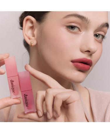 Dasique Cream de Rose Tint (05 Fuchsia) | Velvet Matte Lip Stain with Rose Water | Vegan & Cruelty-Free - Buy Online on GoSupps.com