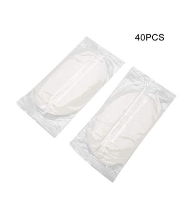 Disposable Armpit Sweat Pads - Cotton Antiperspirant Protection for Unisex | 40pcs Invisible Absorbent Pads - Buy Online on GoSupps.com