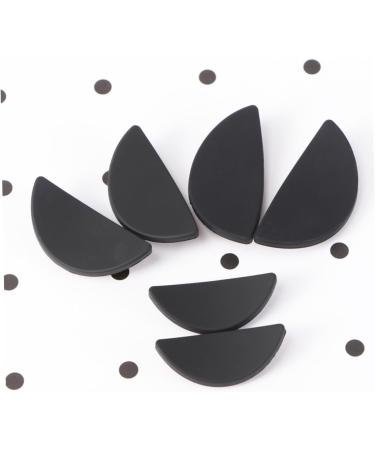 NOLITOY 12 Pcs Eyeshadow Eye Shadow Applicator Silicon Eye Shadow Stamp Eye Shadow Seal Tool The Lazy Crease 5*2.5cmx2pcs Blackx2pcs - Buy Online on GoSupps.com