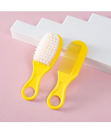 Fublazeze Baby Hair Brush & Comb - ABS+Nylon Massage Tool for Baby Pink - Buy Online on GoSupps.com