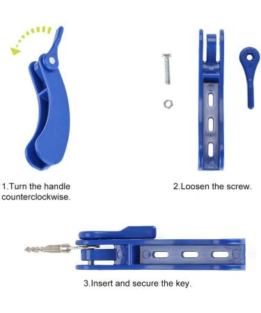 Adaptive Key Turner for Elderly and Disabled - Durable and Portable Arthritis Aid for Easy Door Opening and Key Storage - Buy Online on GoSupps.com