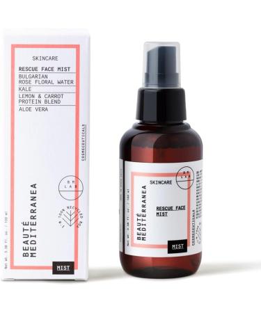 Beaute Mediterranea Face Mist 100ml - Hydrating Spray for Nourishing Hydration - All-Natural Ingredients - Kale and Rose Water components - Refreshing and Moisturizing Skincare - Buy Online on GoSupps.com