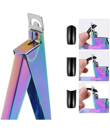 Manicure Fake Nail Patch Scissors Flat Cutter U-Shaped Scissors Trimming Nail Clippers Manicure Trimming Tools Nail Clipper (Size : A) - Buy Online on GoSupps.com