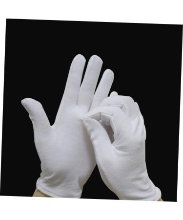 HAPINARY 12 Pairs Moisturizing Gloves Work Gloves Working Gloves Moisturizing Overnight Gloves White Cotton - Buy Online on GoSupps.com