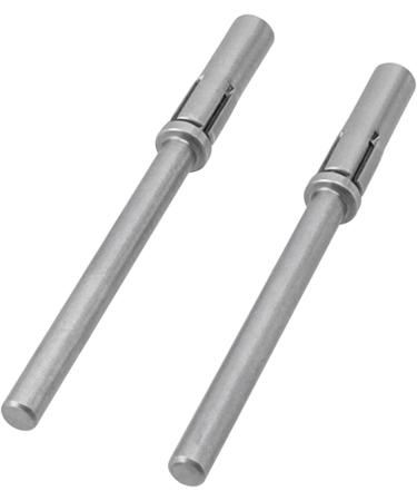 Bestgle Nail Cutter Bits Nail Cutter Mandrel Mini Nail Cutter Attachments 2 Pieces Drilling Mandrel 3.1 mm Nail Pin Bit Manicure Tool Accessories Nail Pin Bit for Sanding Belt Silver - Buy Online on GoSupps.com