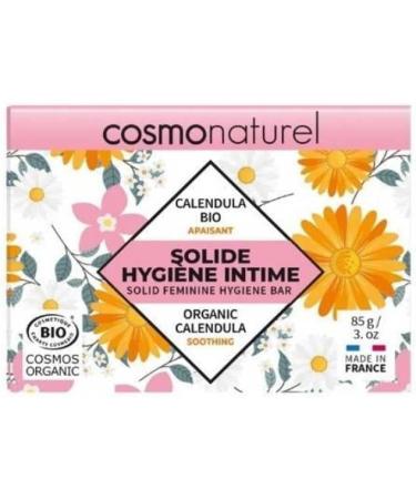 Cosmo natural Solid Intimate Hygiene with organic Calendula 85g - Buy Online on GoSupps.com