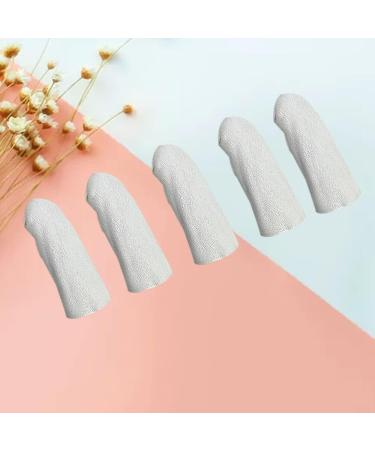 ULTECHNOVO Needle Felting Finger Protector - Heat Insulated Leather Sleeve for Jewelry Making & Crafting (White - Buy Online on GoSupps.com