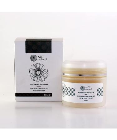 MCT natural Marigold Ointment 50 ml Natural Cosmetics for Dry Skin Moisturising Day Care Body Lotion Balm - Buy Online on GoSupps.com