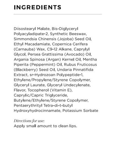 Hydrating Clear Lip Gloss | Vegan Collagen Hyaluronic Acid & Blackberry Seed Oil | Tinted Lip Balm for Dry Lips | US-Made Lip Care - Buy Online on GoSupps.com