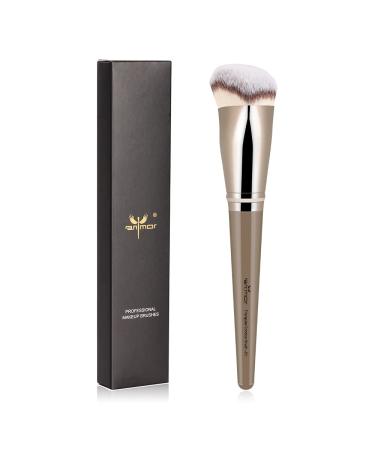 Anmor Contour Brush #0112-51 - Premium Triangular Makeup Brush for Contouring Cheeks, Forehead, and Jaw - Suitable for Powder, Liquid, and Cream Products - Buy Online on GoSupps.com