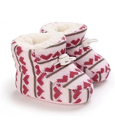 Spring Baby Winter Warm Fleece Booties | Non-Slip Soft Sole Shoes for Boys & Girls 12-18 Months | Cute Adjustable Crawling Prewalker Boots - Buy Online on GoSupps.com