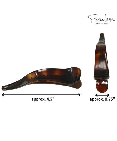 Parcelona French Brill Beak Medium Shell Claw Clip for Women - Buy Online on GoSupps.com