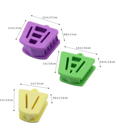 ULTECHNOVO Mouth Guard: 3pcs Dental Bite Blocks Multi Size Mouth Props Silicone Dental Bite Blocks Occlusal Pads for Mouth Opener Aldult Cheek Teeth Clenching Accessories - Buy Online on GoSupps.com