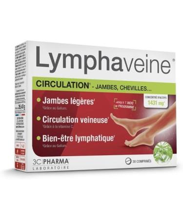 Lymphavein 30 tablets 3C Pharma - Buy Online on GoSupps.com
