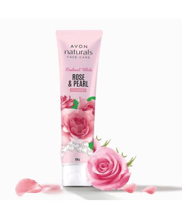 Naturals Rose & Pearl Cleanser - 100g | Gentle Facial Cleanser for All Skin Types | International Shipping Available - Buy Online on GoSupps.com