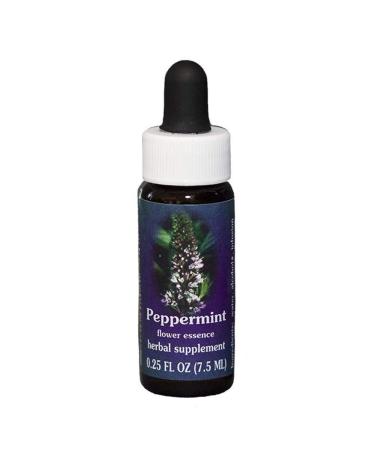Flower Essence Services Peppermint Dropper Herbal Supplements 0.25 Ounce