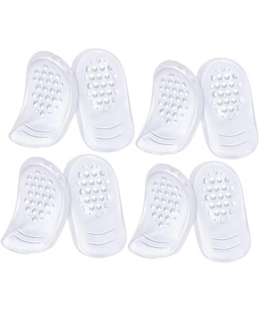 Healvian 20 Pairs Self-Adhesive Silicone Heel Pads - Cushioned Insoles for Women s Dress Shoes & Boots - Clear Gel Heel Cushions for Maximum Comfort & Support - Buy Online on GoSupps.com