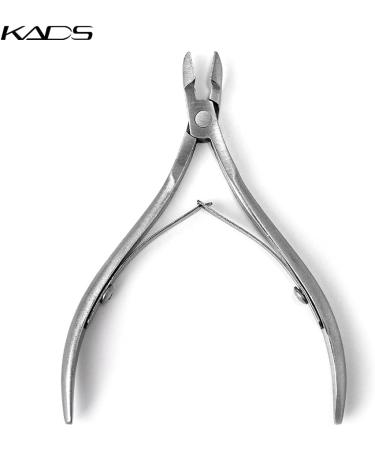 KADS 1pc Nail Art Scissor Stainless Steel Nail Cuticle Nipper Nail Cutter Nail Trimmer Art Tool for Pedicure Manicure Plier Cutter Tool - Buy Online on GoSupps.com